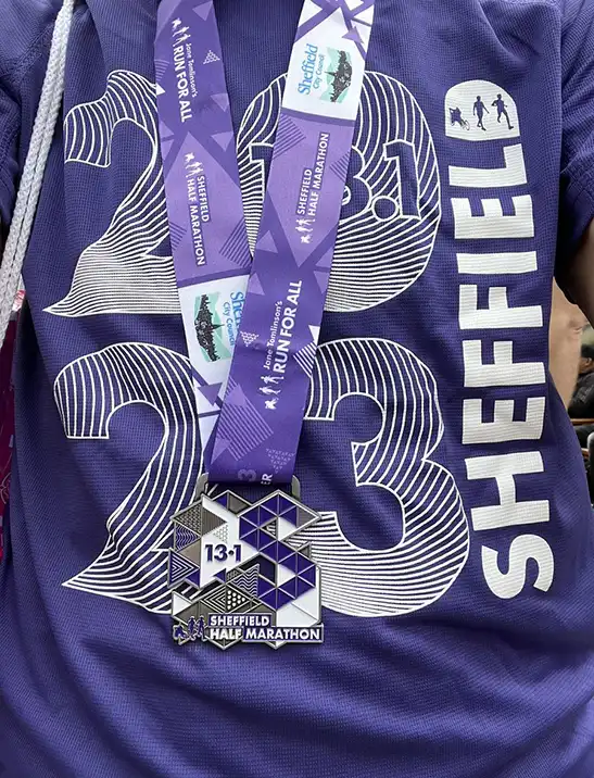 Sheffield Marathon Medals